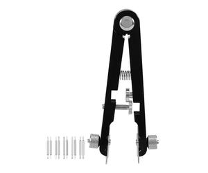 HUTSRAI Ensemble D'Outils de Pince à Ressort de Montre, Pinces pour Bracelet de Montre, Outil de Pince à éPiler à Ressort, pour Le Retrait des Goupilles de Barre à Ressort de Montre