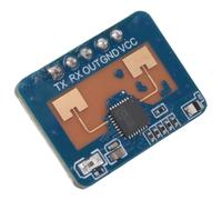 HUTSRAI Module de Détection de Mouvement de Capteur Radar de Présence Humaine 24G MmWave LD2410C Module Radar LD2410C
