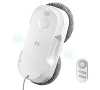 HUTT DDC56 Robot Laveur de Vitre, Robot Nettoyeur de Vitres avec Double Pulvérisation d'eau, Système de Protection à Triple, Navigation Intelligente, Télécommande