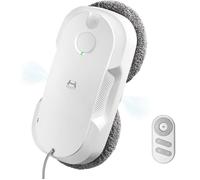 HUTT DDC56 Robot Laveur de Vitre - Robot Nettoyeur de Vitres avec Double Pulvérisation d'eau - Système de Protection