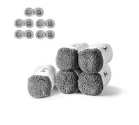 HUTT Lingette de Nettoyage pour Robots laveurs de vitres S7,S7Plus,DDC56,DDC55,C65, Microfibre, 10 pièces, Accessoire Original