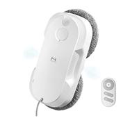 HUTT DDC56 Robot Laveur de Vitre - Robot Nettoyeur de Vitres avec Double Pulvérisation d'eau - Système de Protection