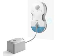 HUTT S7 Plus Robot Nettoyeur de Vitre avec Alimentation Portable, Robot Lave Vitre sans Fil avec Gicler l'eau Automatique, Tampons Dual Moteur Flottant 3D, Protection Multiples, Télécommande