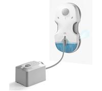 HUTT S7 Plus Robot Nettoyeur de Vitre avec Alimentation Portable, Robot Lave Vitre sans Fil avec Gicler l'eau Automatique