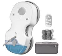 HUTT S7 Robot Lave Vitre 5500Pa, Gicler l'eau Automatique, Châssis 3D Flottant, Système de Protection Multiples, Télécommande