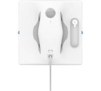 Hutt Lernhilfen Hutt W8 Fensterputzroboter Inklusive 6m Sicherungsseil, Fernbedienung und Reinigungs-Tüchern, Nettoyeur pour vitres, Blanc