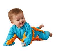 Huttam body serpillere bebe garçon 0-18 mois barboteuse bebe garçon ete pas cher combinaison bebe fille naissance printemps grenouillère tenue serpillière vetement bebe mixte (Sky Blue, 6-12 mois)