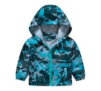 Huttam veste enfant garcon 3-12 ans dinosaure camouflage blouson ado fille mi saison leger coupe vent manteaux garçon automne manche longue sweats à capuche zippé enfant garcon (Dark Green, 5-6 ans)