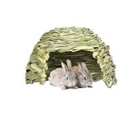 Hutte en pour Lapin - Cabane pour Cochon d'Inde | Maison Ra Bit | Lit Pliable pour Cochon d'Inde | Lit pour Animaux de Compagnie, Habitat pour Petits Animaux, abri hérisson, intérieur et