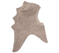 Huttelihut - Kid's Balaclava Triangles Wool - Cagoule - 48 cm - 6-12 Months - camel melange