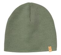 Huttelihut - Kid's Beanie Solid Wool Knit - Bonnet - 53 cm - 4-6 Years - beetle