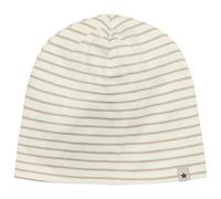 Huttelihut - Kid's Beanie Stripe Rib - Bonnet - 54 cm - 6-8 Years - white pepper