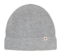 Huttelihut - Kid's Beanie Wool Knit - Bonnet - 54 cm - 6-8 Years - light grey melange