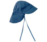 Huttelihut - Kid's Summer Hat Muslin - Chapeau - 44 cm - 3-6 Months - bering sea