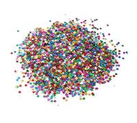 Huture Tableau Confetti Etoiles Glitter Star Métallique Paillettes étincelantes Métal Feuille de Papier Confettis pour la Fête de Décor Mariage Anniversaire - 30g/1Unze, Melange de Couleurs
