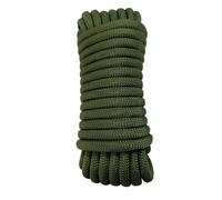 HUtzpah Corde d'escalade de 10mm Corde Statique de 20m pour Sauvetage en Hauteur Bateau Parachute Randonnée Extérieur Alpinisme Sport Camping Grande Capacité de Charge et Résistance à l'usure