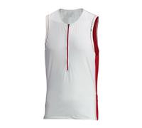 Huub Core Tri Top Homme Blanc - Tenues manches courtes et singlet de triathlon hommes M