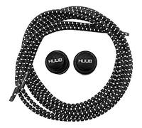 Huub Lacets élastiques de Natation Triathlon Noir, Taille Unique