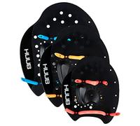 HUUB Pagaies à main – Noir – Légères – Taille M 17,5 cm