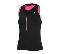 Huub Tana Tri Top Femme Noir - Tenues manches courtes et singlet de triathlon femmes XS