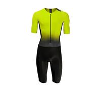 HUUB Design Trisuit manches courtes Jaune Taille S Homme