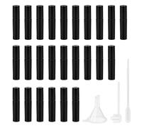 Huucozn 120pcs Flacon Spray Vide 2ml Mini Vaporisateur de Parfum Portable de Poche Anti-Fuites Transparent Echantillon Parfum Vide Fiole Parfum pour Voyage Camping Sac à Main