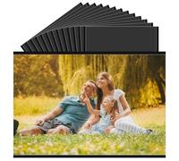 Huucozn 14 Pièces Cadre Photo Magnetique, 11.5x16.5cm Cadres à Photos Magnétiques Frigo Cadre Aimanté Pochette Photo Magnets Photo Cadre avec Poche Transparente pour Réfrigérateur Tableau Casier