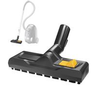 Huucozn Brosse de sol compatible avec les aspirateurs à sec Kärcher WD3, WD4, WD5, WD6 - Accessoire universel 32/35 mm pour sols durs - Brosse d'aspirateur de rechange - Brosse de sol - Accessoires