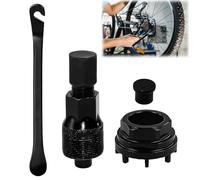 Huucozn Extracteur de Manivelle de Pédalier de Vélo Démonte Pneu Vélo Démonte Pneu Moto Manuel pour de Nombreux Types de Vélos