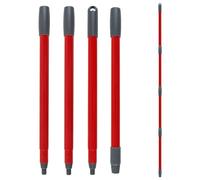 Huucozn Kit de poignée de serpillère compatible avec Vileda Turbo 2 en 1 - Balai serpillère amovible - Poignées réglables de 76 cm à 147 cm - Pour nettoyage du sol - Pour carlin