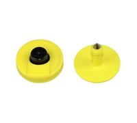 Huudngeje 100pcs RFID Animal Ear Étiquette UHF Electronic Eart Tag 860-960 MHz pour Les Bétail de Chèvre de Mouton de Porc