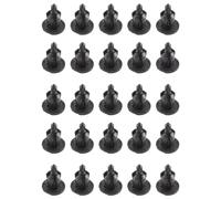 Huudngeje 25 Pcs Poussee en Plastique dans Pare-Chocs de Voiture Porte Rivets Clip 10mm Trou