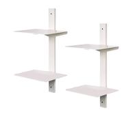 Huudngeje 2pcs Étagères de Livres Flottantes pour Le Mur Étagère Cachée pour Le Bureau à Domicile pour Le Bureau du Salon de la Chambre