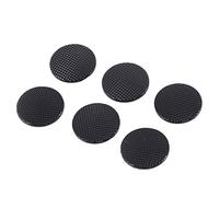 Huudngeje 6pcs Joystick Joystick analogique Remplacement Bouchon Bouton pour PSP 1000 Noir