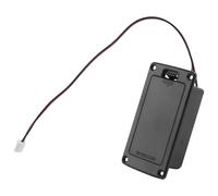 Huudngeje 9V Plat Guitare Ramassage Actif Couvercle de la Batterie BoîTe de Maintien de la Batterie éTui de Rangement pour Guitare éLectrique Accessoire de Basse