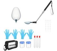Huudngeje Chau Cat Urine COLLECTEUR Télescopique Manié de Chien Catcher D'Échantillon pour la Grossesse Pet Pee Test, Fournitures Vétérinaires pour de Petites Grandes Chiens Féminins