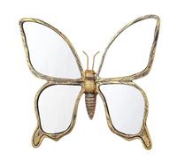 Huudngeje Décoration Murale Décorative en Résine, Insectes, Animaux, Miroirs, Papillons, Verre, Idéale pour Les Maisons de Style Victorien et Européen