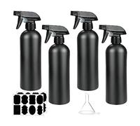 Huudngeje Lot de 4 Flacons Pulvérisateurs Flacons Pulvérisateurs en Plastique Flacons Pulvérisateurs de Coiffure Flacon Pulvérisateur Végétal 500 Ml pour Cheveux, Nettoyage
