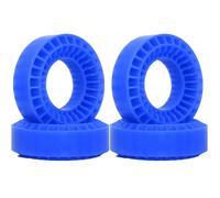 Huudngeje Pneus de 1,0 Pouce en Silicone Souple, Insert Anti-Mousse, Éponge de 52 mm pour Voiture sur RC 1/18 1/24 Axial SCX24 FMS FCX24 TRX4M Pièces E