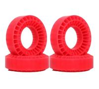 Huudngeje Pneus de 1,0 Pouce en Silicone Souple, Insert Anti-Mousse, Éponge de 52 mm pour Voiture sur RC 1/18 1/24 Axial SCX24 FMS FCX24 TRX4M Pièces A