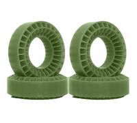 Huudngeje Pneus de 1,0 Pouce en Silicone Souple, Insert Anti-Mousse, Éponge de 52 mm pour Voiture sur RC 1/18 1/24 Axial SCX24 FMS FCX24 TRX4M, Pièces B