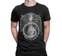 huUKH7HGT Alien Radiography Alien X-Ray Movie Men's T Shirt Black XL