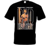 huUKH7HGT Bad Lieutenant v2 Movie Poster T Shirt Black L