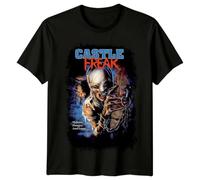 huUKH7HGT Castle Freak (1996) Movie Poster Inspired T-Shirt Black XL