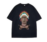 huUKH7HGT Chama Fighter Fan JJB Boxing Muay Thai Kickboxing T-Shirt Black XL