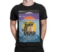 huUKH7HGT Day of The Dead Halloween Movie Poster T-Shirt Black M