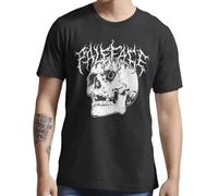 huUKH7HGT Paleface Swiss Skull Funny Humor Parody T-Shirt Black L