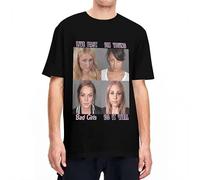 huUKH7HGT Paris-Hilton Proud Live Fast Die Young Bad Girls Do It Well T-Shirt Black M