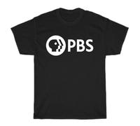 huUKH7HGT PBS Public Broadcasting Service Men's T-Shirt Black XXL