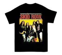 huUKH7HGT Skid Row Band Men T-Shirt Black 3XL